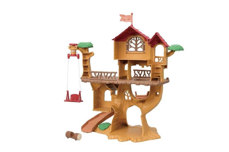 Calico Critters Adventure Treehouse Gift Set, Collectible Dollhouse, Figure and Accessories - Image 3